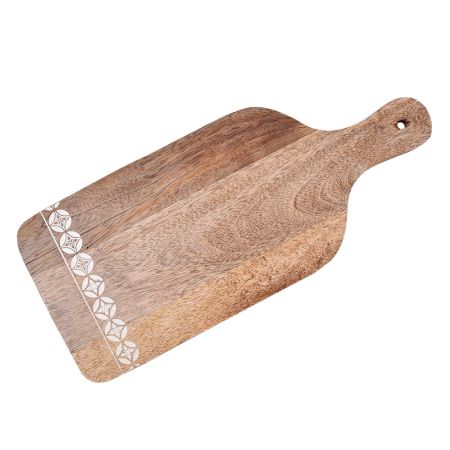 Wooden Chopping Carving Board With Handle  